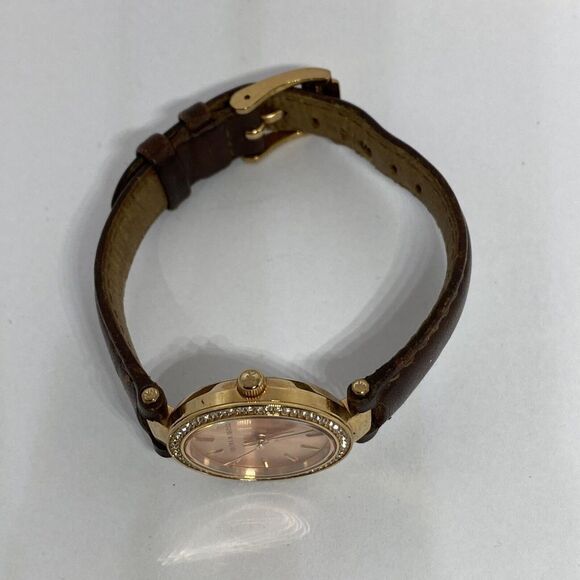 Michael Kors Darci MK2353 Women's Brown Leather Analog Dial Quartz Watch UC510 - Picture 8 of 12